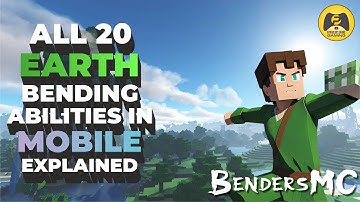 How to Earth Bend in Minecraft(Mobile) PE 2023 | Earth Bending Guide Android BendersMC | Hindi |