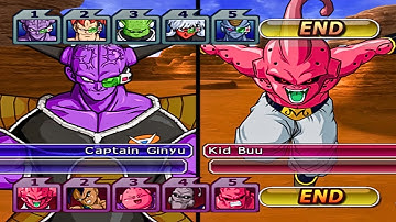 Ginyu Force VS Team Majin Buu (COM VS COM) - Dragon Ball Z Budokai Tenkaichi 3 Gamplay 4K 60PFS