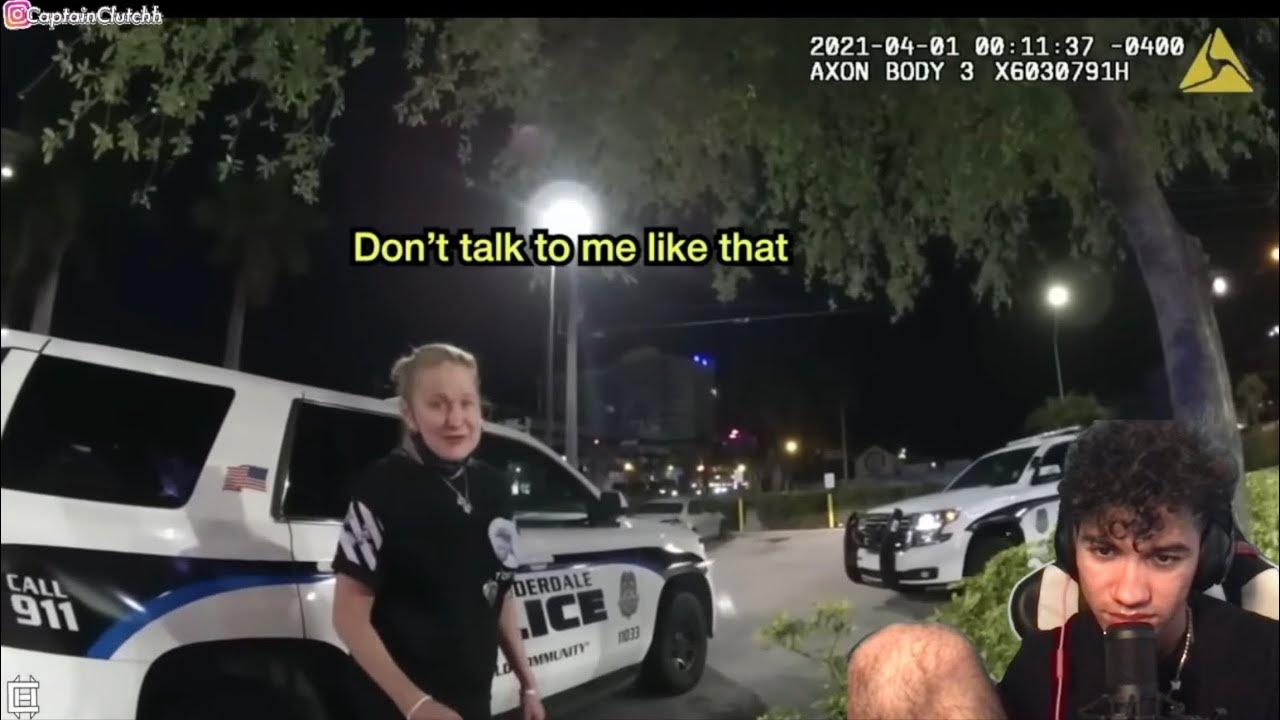 When Dumb Karens TRY To Fight Cops.. - YouTube