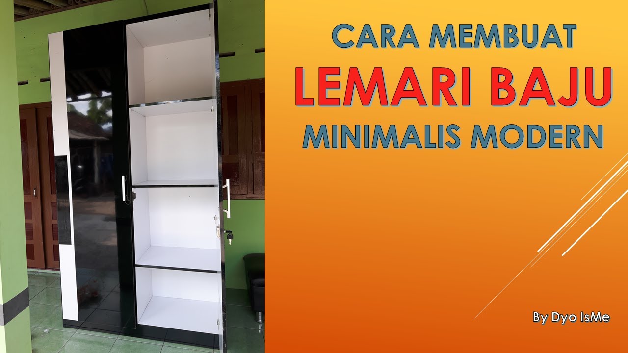 Cara membuat  Lemari  Baju sendiri DIY Wardrobe YouTube