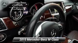 Used 2015 Mercedes-Benz M-Class ML 350 4MATIC, Flemington, NJ 20154490