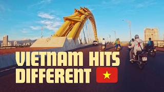 da nang dragon bridge sunset ridePOV: Riding Across Da Nang’s Dragon Bridge at Sunset 🇻🇳
