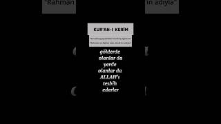 Teğabun Suresi 1. ayet meali - Oku ! KUR'AN 114