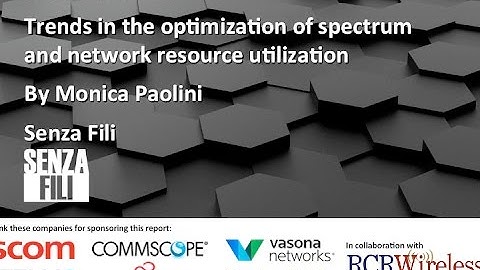 Analyst Angle: The Smart RAN - Trends in the optimization of spectrum