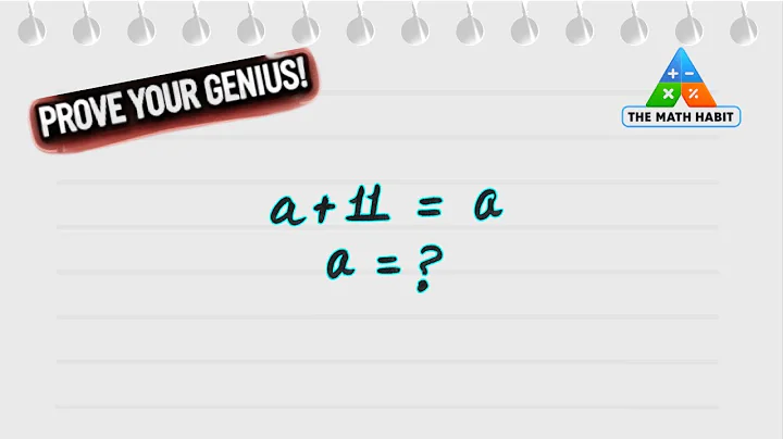 A Tricky Maths Question Solutions for Fun! | Algebra problem | a =?