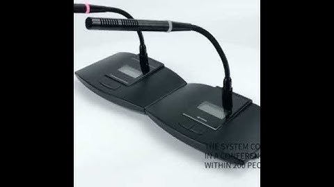 Wireless Conference System