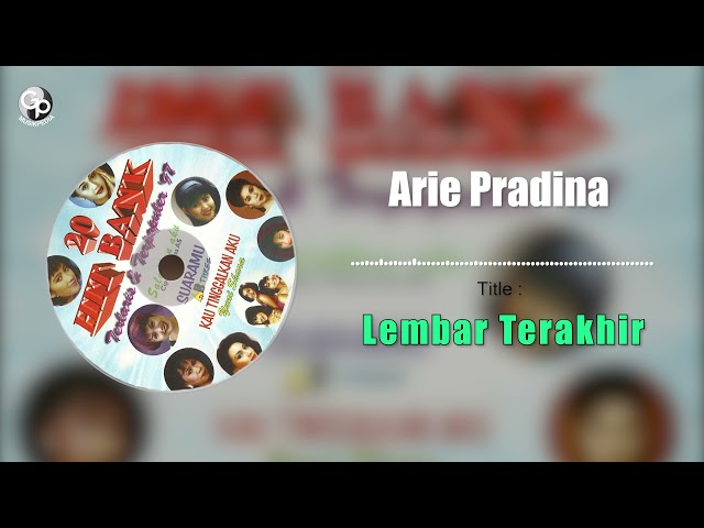 Arie Pradina - Lembar Terakhir class=