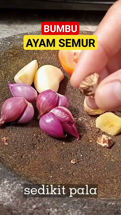 aku kasih tau bumbu ayam semur #shorts