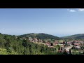 Panoramic view of kato vermio (seli) village summer 2021 4K