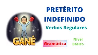 Pretérito Indefinido en Español. Pasado simple. (Verbos Regulares) Past tense. Learn Spanish screenshot 3