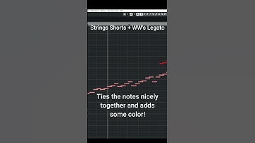 Double short strings with legato woodwinds for color! 🎨#orchestration #woodwinds #composer
