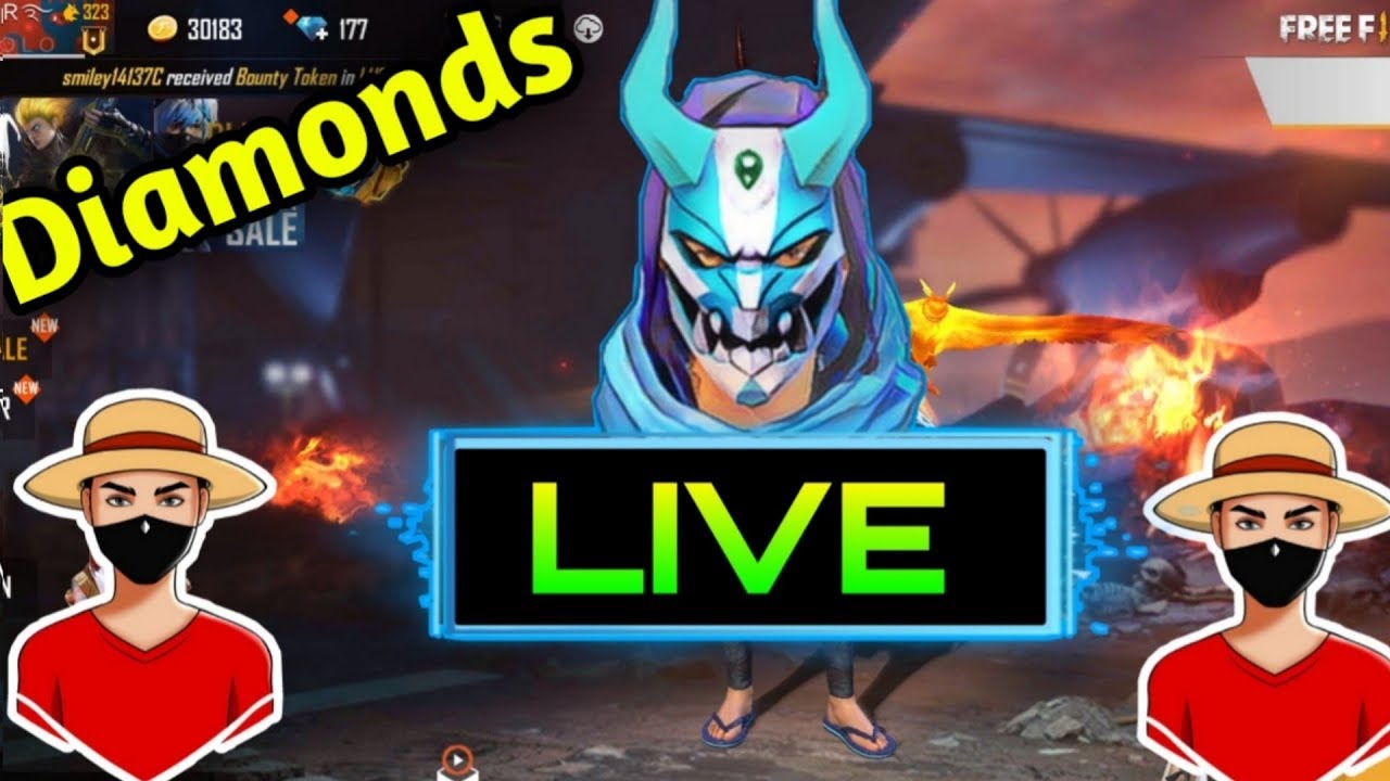 🔴Live🔴 Diamonds Giveaway - Free Fire Live Telugu - MAHI GAME ZONE - Win ...