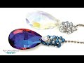 Crystal Light Pull - DIY Jewelry Making Tutorial by PotomacBeads