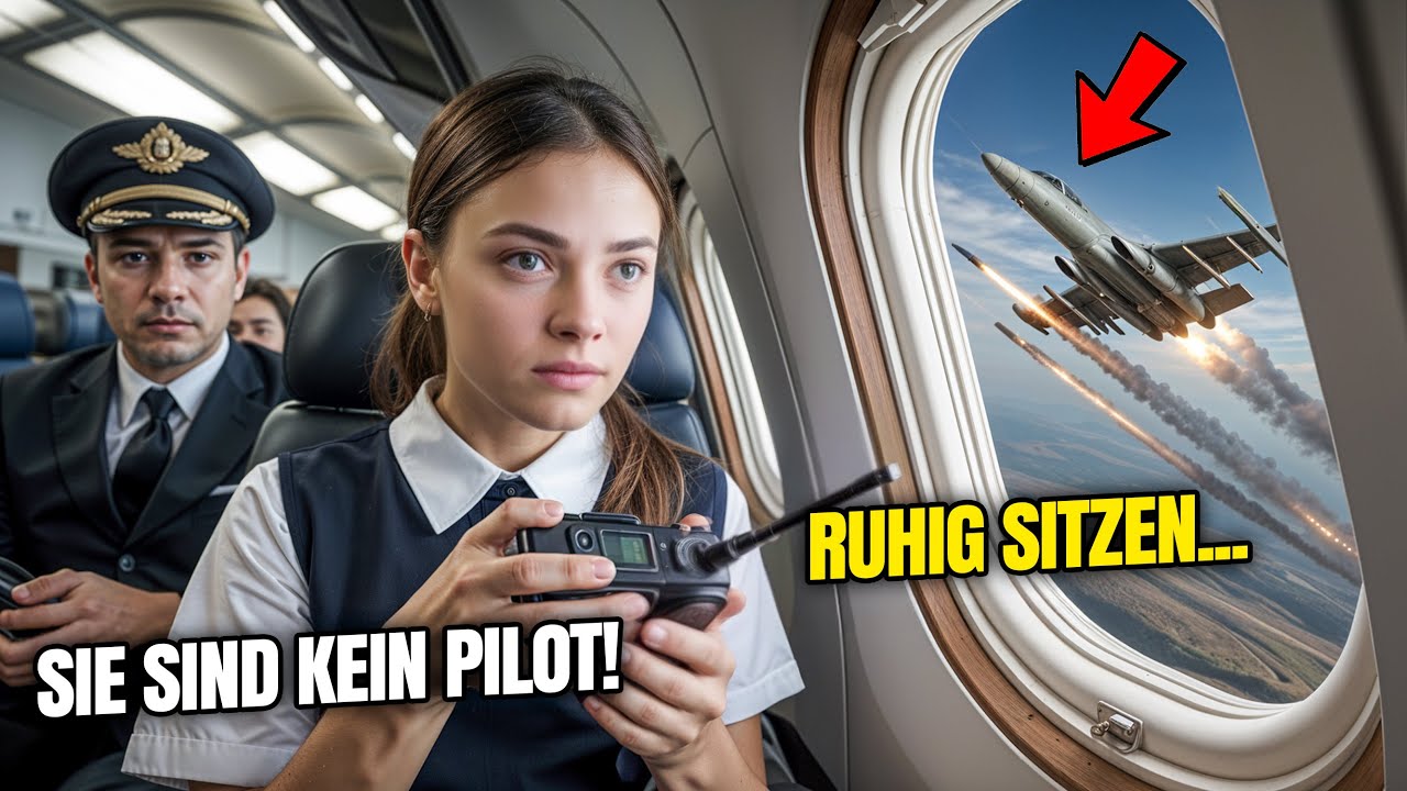 In 30.000 Fuß Höhe brach der Pilot zusammen das Rufzeihen einer stillen Passagierin schockierte alle