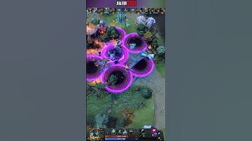 Oracle support clean all enemies #dota2 #shorts #oracle #rampage