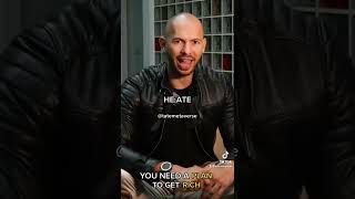 Andrew Tate on Why You’ll NEVER be RICH