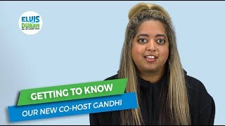 Getting to Know Our New Co-Host Gandhi | Elvis Duran Exclusive