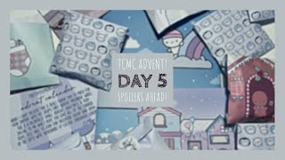 TCMC Advent Day 5! SPOILER ALERT