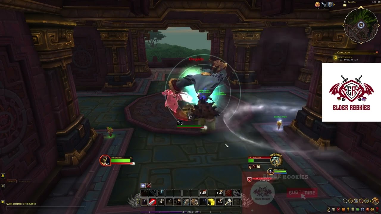 World Of Warcraft #99 Dire Situation Quest - Horde -