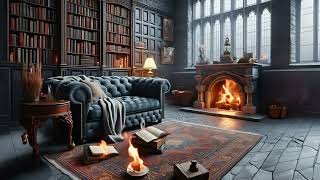 10 hours of Deepness: Cosy Reading Nook; Ambience with Rain Sounds asmr study relaxing