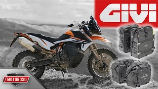 Givi 25 & 35L Soft Pannier Cases for the KTM 890 Adventure R screenshot 4