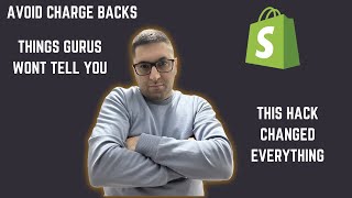 AVOID CHARGEBACKS ON YOUR DROPSHIPPING SHOPIFY STORE 2024 | THINGS GURUS JUST WONT TELL YOU