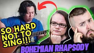 Alip Ba Ta - Queen - Bohemian Rhapsody (fingerstyle cover) - IRISH COUPLE REACTION