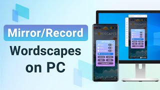 How to Screen Mirroring & Play Wordscapes on PC|Gameplay Recording Tool screenshot 4