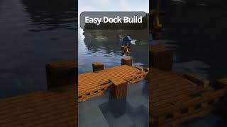 Minecraft Dock Tutorial! #minecraft #minecraftshorts #minecraftbuilding