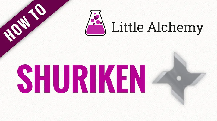 How to make a SHURIKEN in Little Alchemy 1