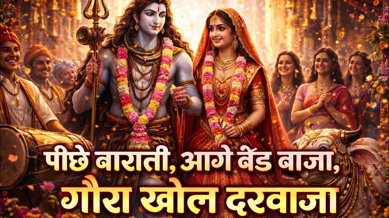 Mahadev Vivah Special Bhajan 🛕| गौरा खोल दरवाजा | Best Shiv Bhakti bhajan 