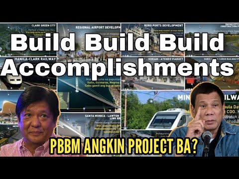 PBBM ANGKIN PROYEKTO BA?! DUTERTE BUILD, BUILD, BUILD PROJECT - YouTube