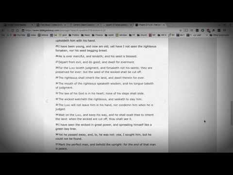Psalm 37 KJV - Biblegateway.com - Max McClean