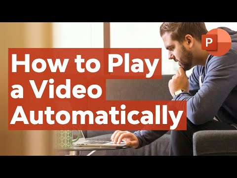 Video: Hur spelar jag upp en video i PowerPoint med en klicker?