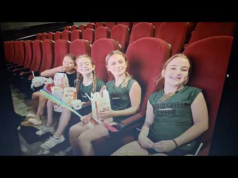 Adairsville Middle School Tiger Cheerleaders. Seen Inside Out 2. At AMC Theaters.