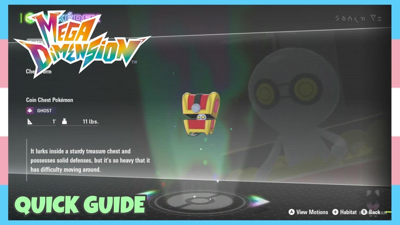 Where To Catch Gimmighoul Chest Form In Pokemon Legends ZA *Mega Dimension* | Location Quick Guide