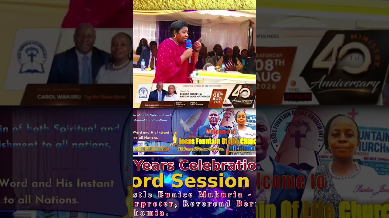 Jesus Fountain Of Life Church International Word Session. (08-08-2026) Short