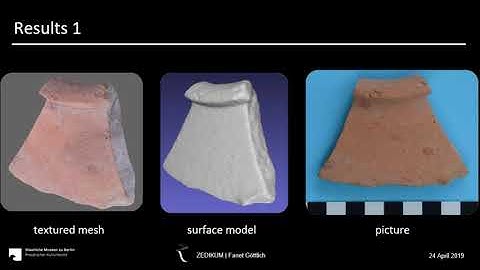 Serial, fast and low cost 3D pottery on site documentation