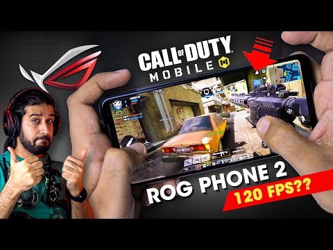 Call Of Duty Mobile Gameplay on Asus ROG Phone 2  COD Mobile  120FPS 