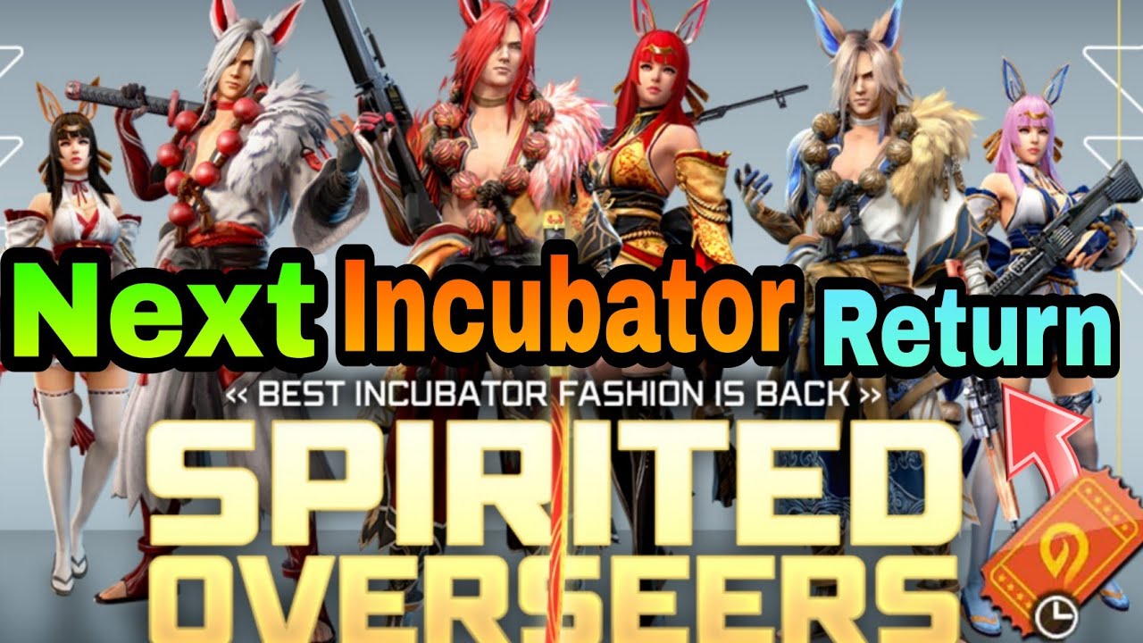Next Return Incubator Bundle | Spirited Overseers Bundle Return | New Return Incubator In Free Fire