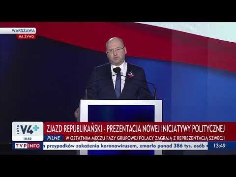 Adam Bielan ogłosił powstanie Partii Republikańskiej