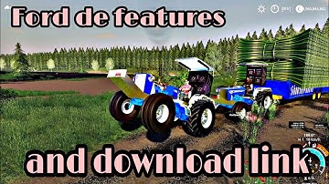 Fs19 and fs20 modified ford with download link hmt da km vi chln dya🔥