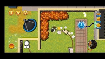 (Robbery bob 2:Double Trouble Walkthrough) Shamville-15 #robberybob