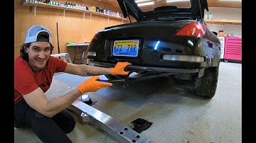 350Z Street Faction Rear Bash Bar Install Explanation