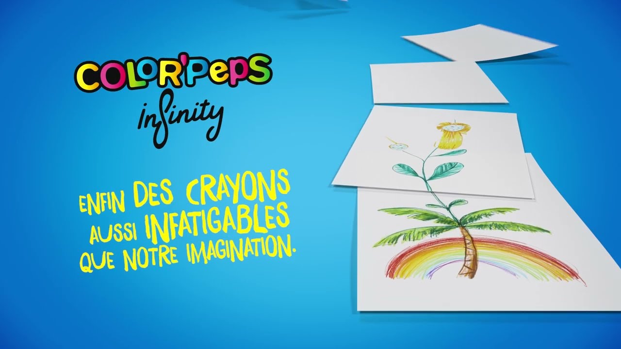 Crayons de couleur - Maped Color'peps Infinity - inovant - triangulaire -  set de 12 assorti - Baert