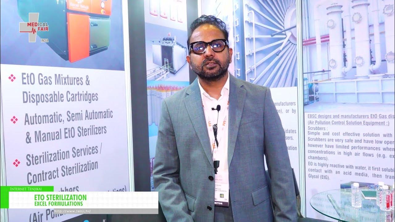  medical fair india 2023 eto sterilization excel formulations youtube