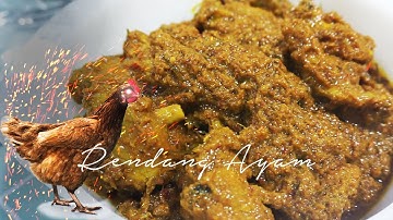 RENDANG AYAM SIMPLE AND EASY
