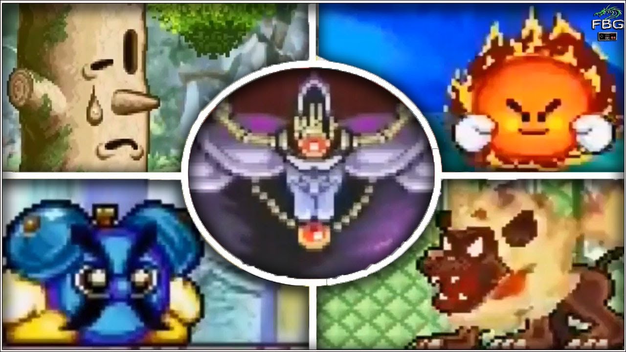 Kirby Nightmare in Dream Land - All Bosses - YouTube