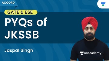 PYQs of JKSSB | Jaspal Singh (Ex -IES)