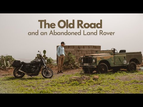 The Old Road and an Abandoned Land Rover